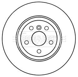 BORG & BECK Piduriketas BBD6042S